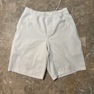 Lululemon Shorts Mens Small Pace Breaker White 9” Gym Running Lined